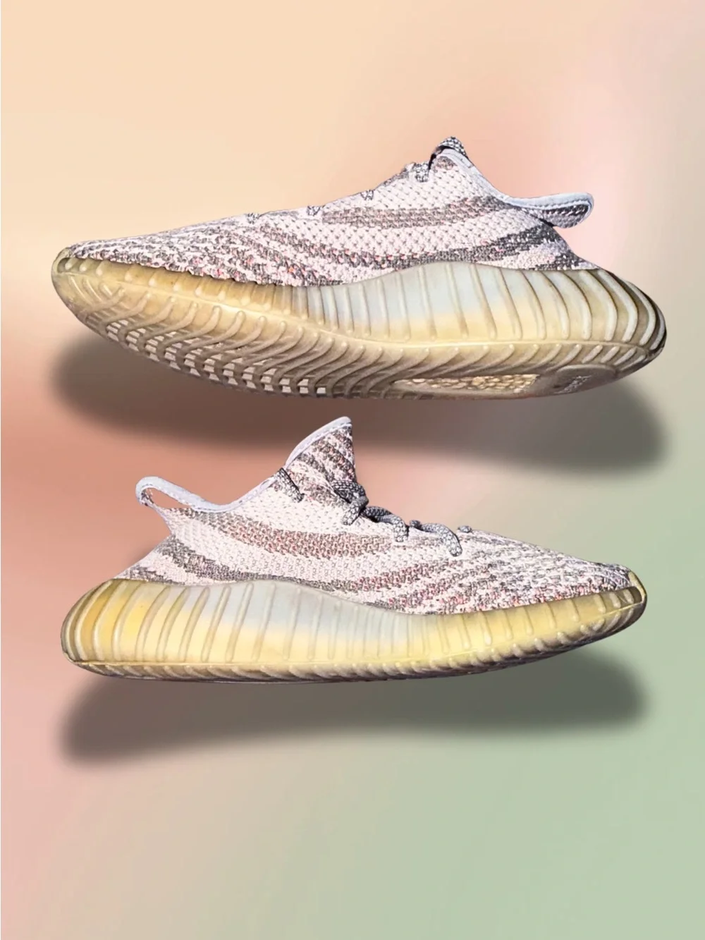 adidas Yeezy Boost 350 V2 Beluga BB1826 Youth 4.5 Grey Solar Red 2016